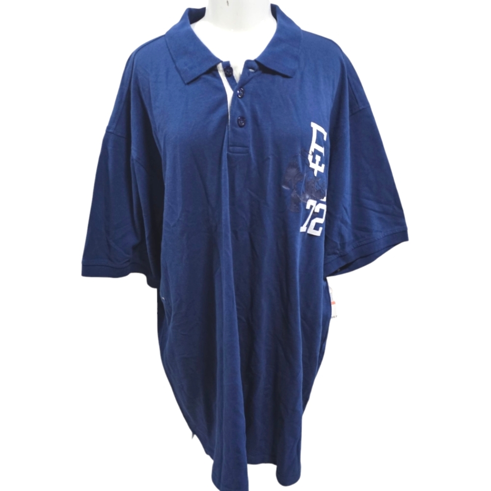 Ecko Unlimited 3XB Rhino Blue Polo Shirt NWT